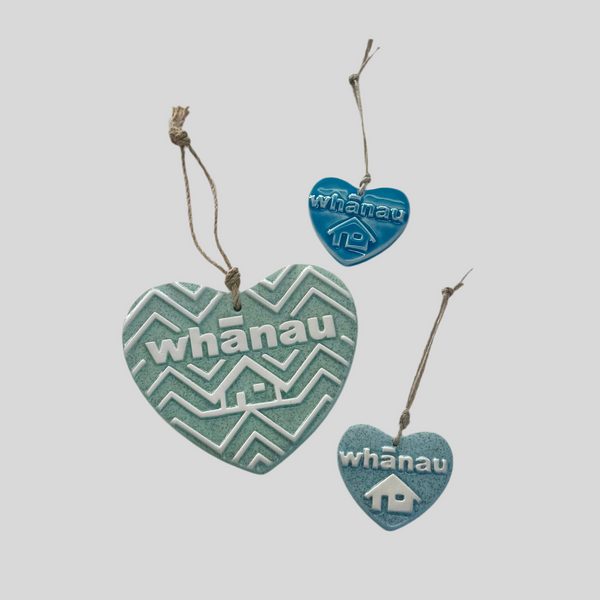 Whānau Ceramic Heart