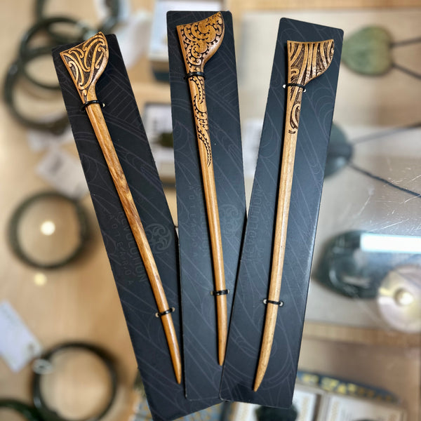 Native Wood Hairpin