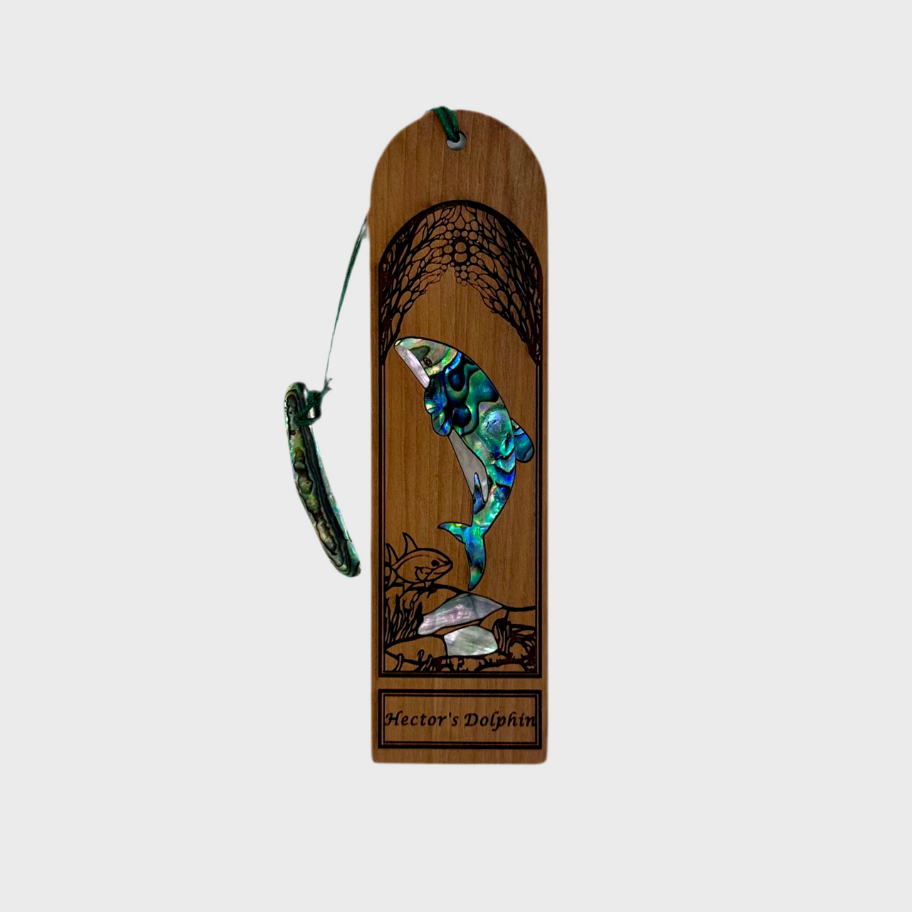Native Wood and Sea Shells Bookmark - Animals