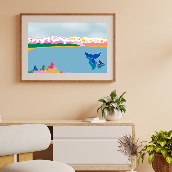 Kaikōura Art Print A4
