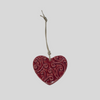 Koru Pattern Ceramic Heart