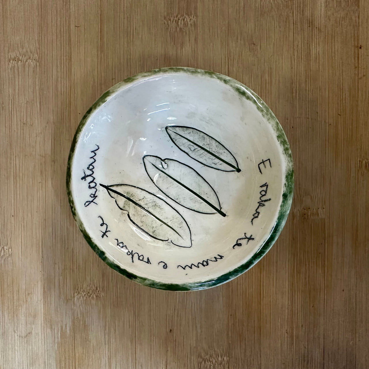 Whakatauki Bowl - Medium
