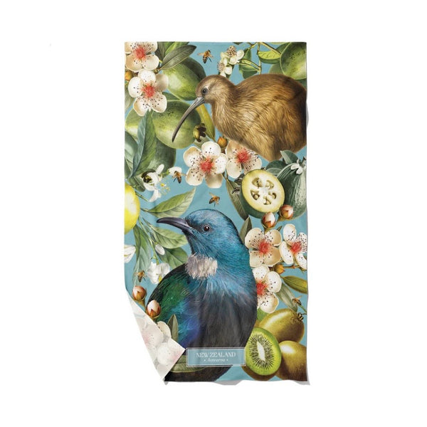 Tūī & Kiwi Tea Towel