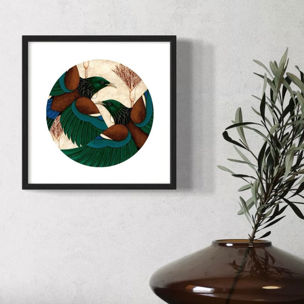 Kathryn Furniss Circle Print 'Are You The One'