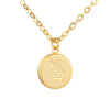Round Fern Necklace