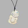 Hei Tiki Whale Bone Necklace