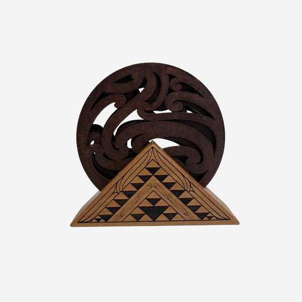 Native Wood Maunga Coaster Set