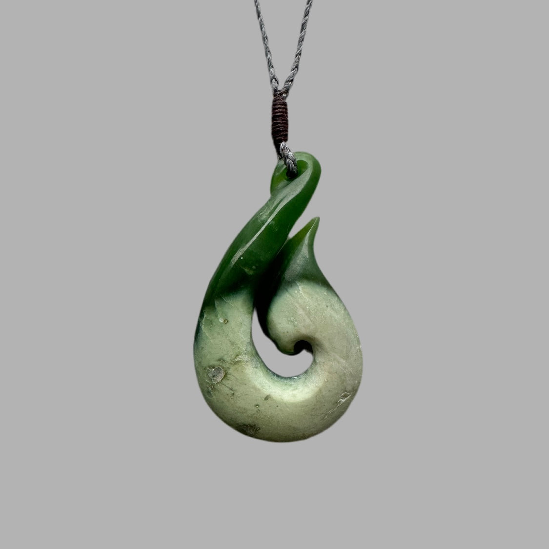 Te Wahi Pounamu Hei Matau 60mm