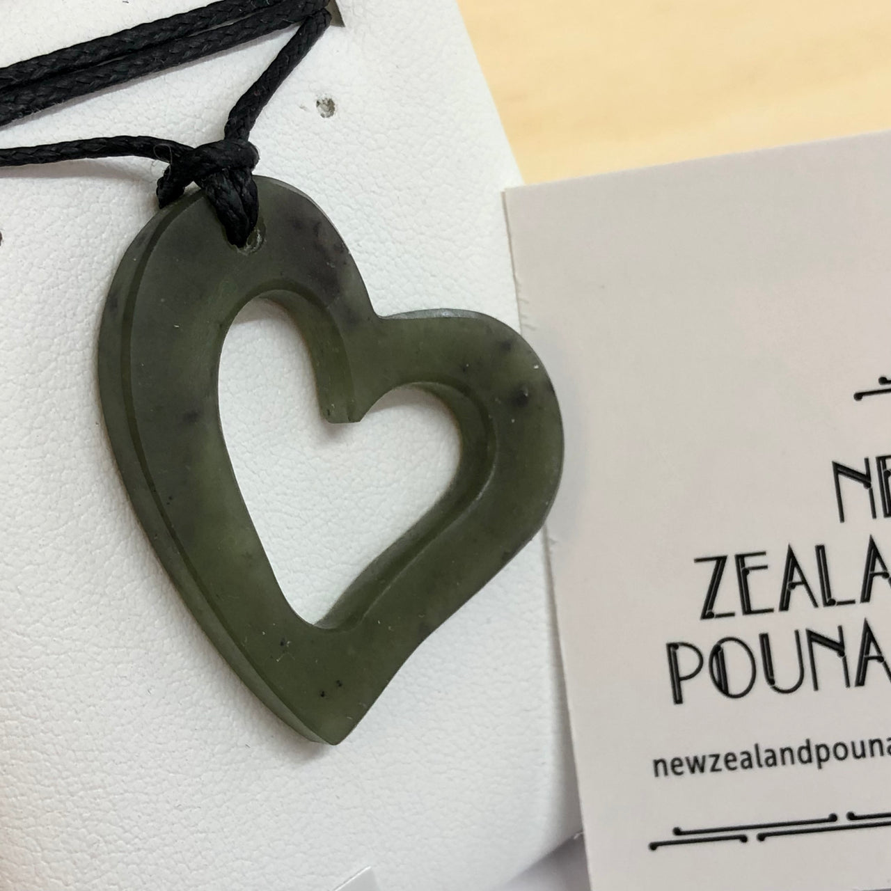 Westland Greenstone - Silhouette Heart 35mm Matte