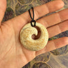 Koru Whale Bone Necklace 46mm