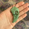 Te Wahi Pounamu Fern with Koru 65mm