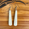 Tupou Whale Bone Roimata Earrings 57mm