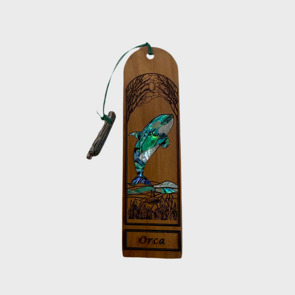 Native Wood and Sea Shells Bookmark - Animals