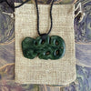 Pounamu Hei Tiki Pendant