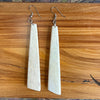 Tupou Whale Bone Small Angel Drop Earrings