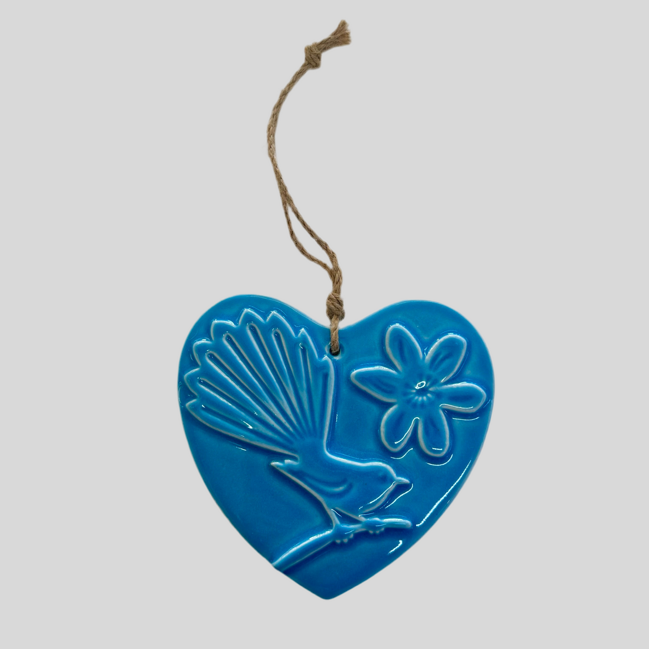 Fantail Ceramic Heart