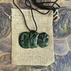 Pounamu Hei Tiki Pendant