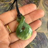 Stunning Te Wahi Pounamu Single Flat Pikorua (Twist)