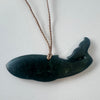 Pounamu Carved Paikea (Humpack Whale)