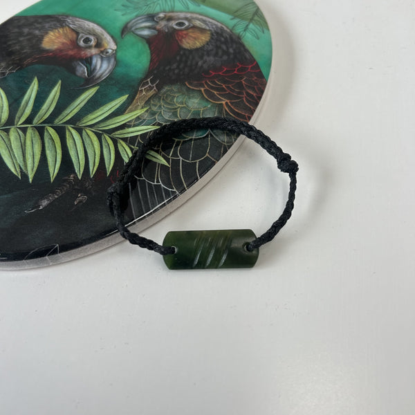 Adjustable Nephrite Jade Bracelet - box