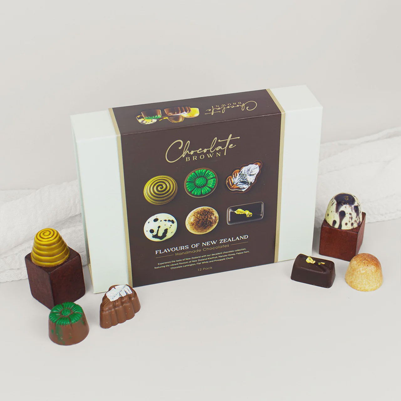 Flavours of New Zealand Chocolates - 12 Pack