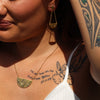Kauae Breastplate Glod Earrings