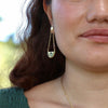 Huia Breastplate Gold Earrings