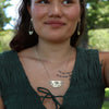 Huia Breastplate Gold Necklace