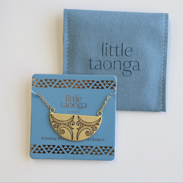 Kauae Breastplate Gold Necklace