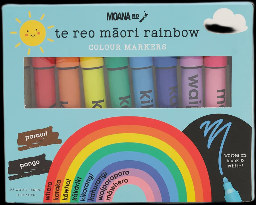 Te Reo Rainbow Markers