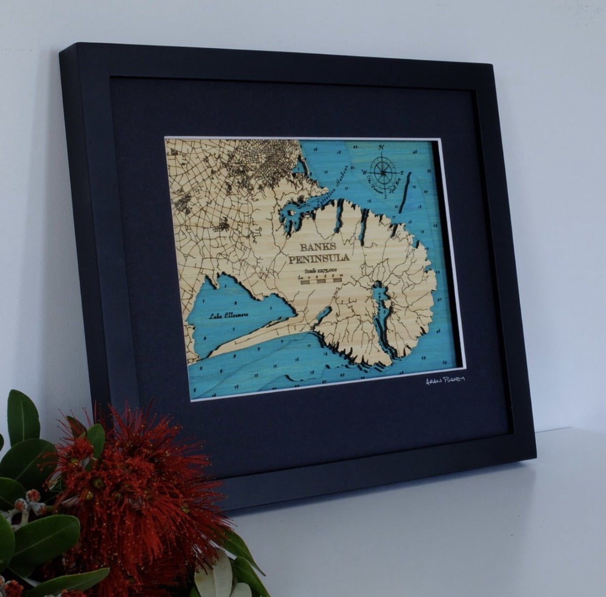 Banks Peninsula Wall Art - Small