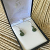 Greenstone Single Twist Earrings